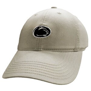 youth stone twill hat with embroidered Penn State Athletic Logo